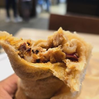Bundoo Khan - Malai boti kabab roll - 10/10 for the roll and the kabab by itself - Barbeque Near Me - Fullerton, California Bundoo Khan - Malai boti kabab roll - 10/10 for the roll and the kabab by itself - Barbeque Near Me - Fullerton, California