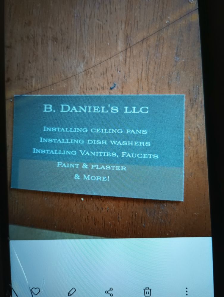 Slide of B Daniels