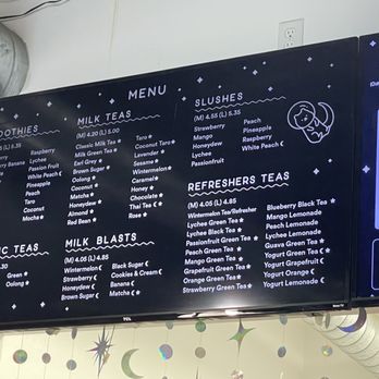 Space Tea - Menu - Bubble Tea Near Me - Salt Lake City, Utah Space Tea - Menu - Bubble Tea Near Me - Salt Lake City, Utah