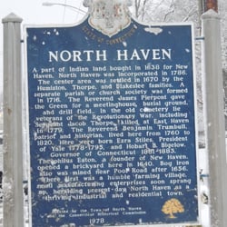 North Haven Historical Marker