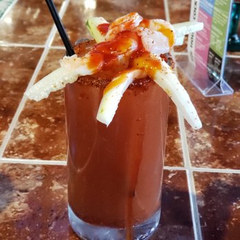 Casa de Ojos Locos - Michelada!  Great way to end a long day on the road! - Mexican Near Me - Cedar Rapids, Iowa