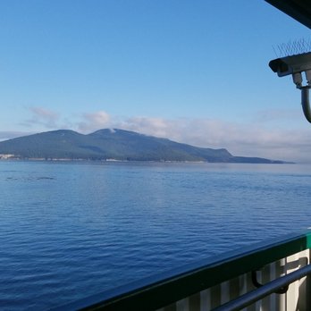 Anacortes Ferry Terminal - view leaving - Ferries Near Me - Anacortes, Washington