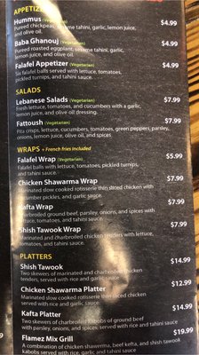 Menu photo 1 Flamez Wood Fired Pizza Gloucester Township, NJ