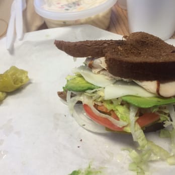 Butch's Grinders - Turkey avacado on squaw half sandwich. - Delis Near Me - Riverside, California Butch's Grinders - Turkey avacado on squaw half sandwich. - Delis Near Me - Riverside, California