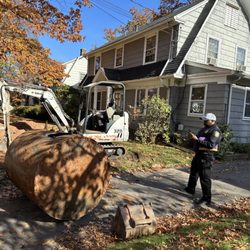 Tanks Be Gone - 550 gallon Underground Tank removed and inspected for a Real Estate sale