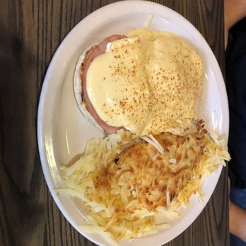 Keys Cafe & Bakery - Eggs Benedict with hashbrowns. - Burgers Near Me - Saint Paul, Minnesota Keys Cafe & Bakery - Eggs Benedict with hashbrowns. - Burgers Near Me - Saint Paul, Minnesota