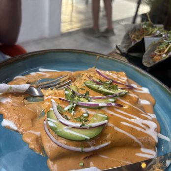 Tuna Azul Versalles - Crab enchiladas ... yummy! - Seafood Near Me - Puerto Vallarta, JAL