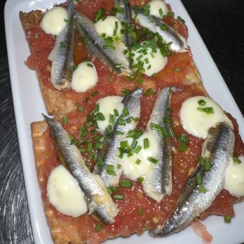 Toro - Pan con Tomate V with Boquerones - Tapas Bars Near Me - Boston, Massachusetts Toro - Pan con Tomate V with Boquerones - Tapas Bars Near Me - Boston, Massachusetts
