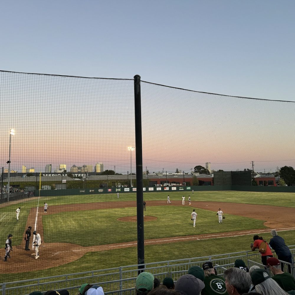 Oakland Ballers first ever home opener 6/4/24 Oakland Ballers first ever home opener 6/4/24