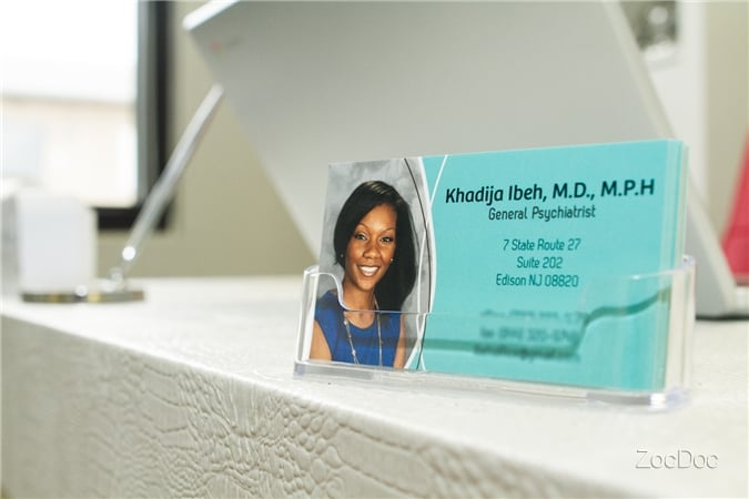 Khadija Ibeh, MD MPH - grief counselor in Edison, NJ