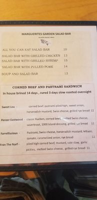Menu photo 7 Sweet Lou's Bistro Schuylerville, NY