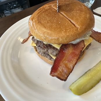 Fleur STL - Double cheeseburger. Add the egg and bacon!  So good. - Breakfast & Brunch Near Me - St. Louis, Missouri