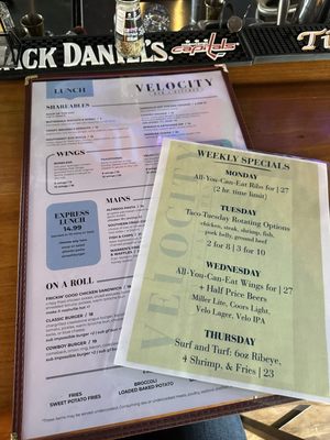 Menu photo 3 Velocity Bar + Kitchen Fairfax, VA