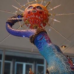 First Night Raleigh - One of the art display pieces