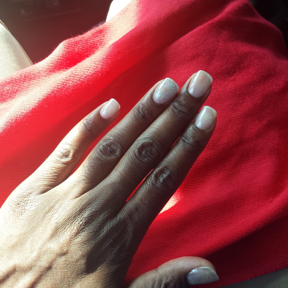 My classic balance (acrylic fill in) with a gel coat application.
