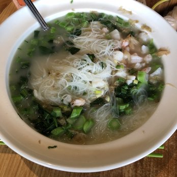 Koi Palace - Seafood noodle soup. Lots of vegetables, seafood, vermicelli. - Dim Sum Near Me - Dublin, California