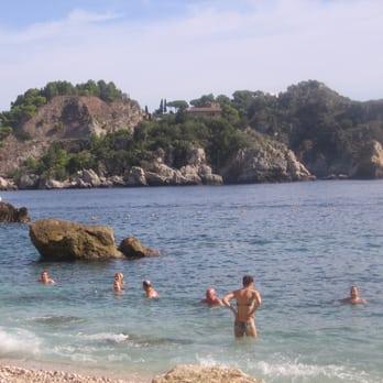 Unahotels Capotaormina - The beach below the cliffs - Hotels Near Me - Taormina, Maine