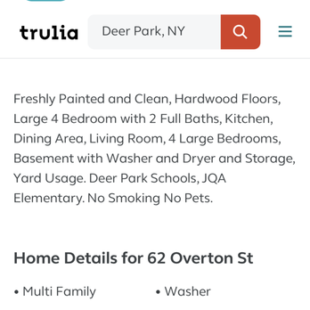 Century 21 Crown - Phyllis Dinardo post this house all false advertising, it is not fresh painted, full of mold , Roaches , so dirty. - Real Estate Services Near Me - West Islip, New York Century 21 Crown - Phyllis Dinardo post this house all false advertising, it is not fresh painted, full of mold , Roaches , so dirty. - Real Estate Services Near Me - West Islip, New York