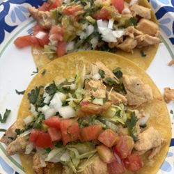 Chicken tacos