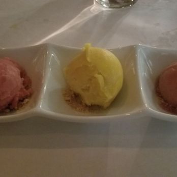 Tallulah Wine Bar and Bistro - Sorbet trio - New American Near Me - Birmingham, Michigan Tallulah Wine Bar and Bistro - Sorbet trio - New American Near Me - Birmingham, Michigan
