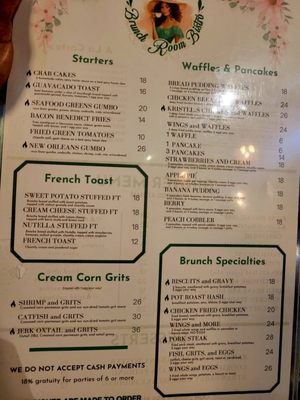 Menu photo 2 Brunch Room Bistro Forney, TX