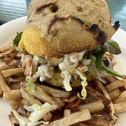 Dino Maui Big Blue Burger Dino Maui Big Blue Burger
