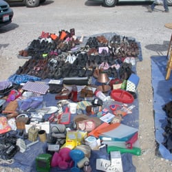 South High Flea Market - Always lot of shoes and athletic shoes for all ages.