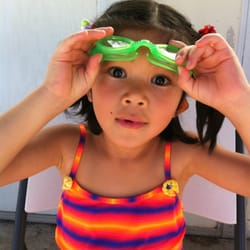 Soda Aquatic Center-Campolindo High School - The cutie gaze.
