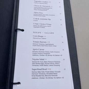 Après Pendry - Menu - Bars Near Me - Park City, Utah