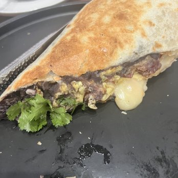 Nosh Napa - Half of the breakfast burrito - Breakfast & Brunch Near Me - Napa, California