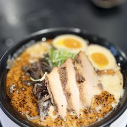 Bincho - Bincho Black Tonkotsu Ramen. Mine and also excellent