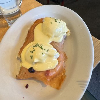 Clinton St. Baking - Eggs Benedict with smoked salmon - Bakeries Near Me - New York, New York