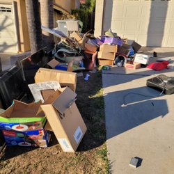 EZ Junk Removal - before