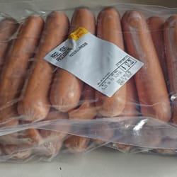 Nagel Meat Processing - Hot dogs.  Large and tasty.