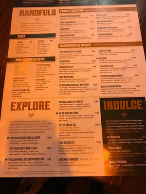 Menu photo 7 Tilted Kilt Pub & Eatery Prince George, VA Menu photo 7 Tilted Kilt Pub & Eatery Prince George, VA