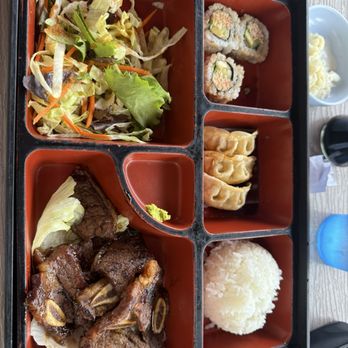 Happy Bibimbap House - Kalbi combo plate - Korean Near Me - Salem, Oregon Happy Bibimbap House - Kalbi combo plate - Korean Near Me - Salem, Oregon