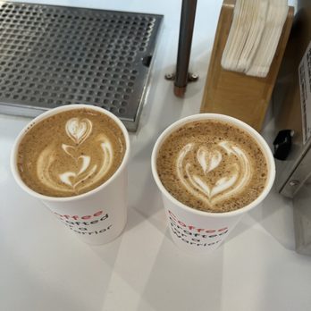 Achilles Coffee Solana Beach - Honey Cinnamon Latte and Sugar-free Vanilla Cinnamon Latte - Coffee & Tea Near Me - Solana Beach, California