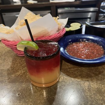 Iguana Mexican Grill - Blood orange margarita - Mexican Near Me - Oklahoma City, Oklahoma