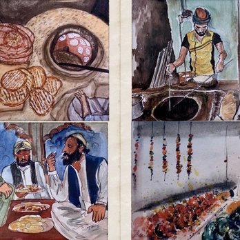 Naan Stop Kabob - Wall Art Paintings - Halal Near Me - Hercules, California