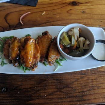 Blackbird Tavern - Apricot Sticky Wings - Gastropubs Near Me - Temecula, California