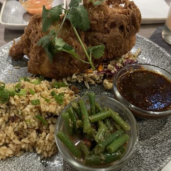 Basalt - Crispy Fried Half Chicken - New American Near Me - Honolulu, Hawaii Basalt - Crispy Fried Half Chicken - New American Near Me - Honolulu, Hawaii