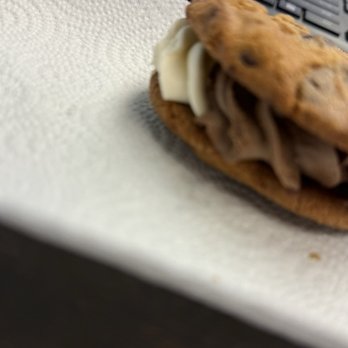 The Magpie Bakery - Whoppi chocolate chip cookie with white cream and chocolate flavor, whipped cream - Bakeries Near Me - Bloomingdale, New Jersey