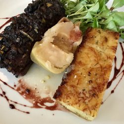 Boudin et pommes de terre.