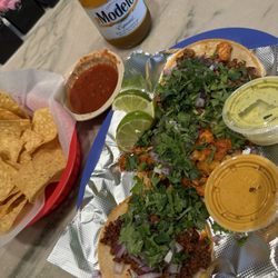 Taco Loco Taqueria - 3 taco plate
