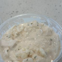 Raw Cauliflower Salad