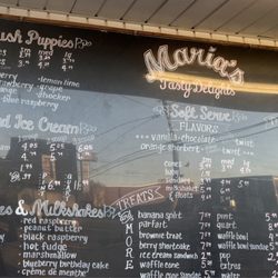 Maria's Tasty Delights - Menu