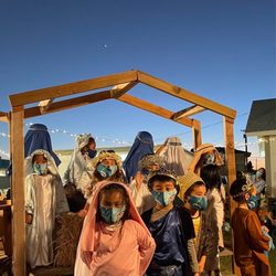 My grandson shined at the Christmas play. A year ago he attended the DOE preschool for speech but left!!!!