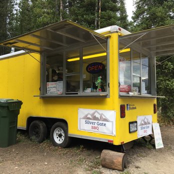 Silver Gate BBQ - Outside - Food Trucks Near Me - Silver Gate, Montana