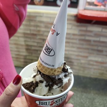 Bruster's Real Ice Cream - Non-dairy cone. (Frozen coconut milk). - Ice Cream & Frozen Yogurt Near Me - Myrtle Beach, South Carolina