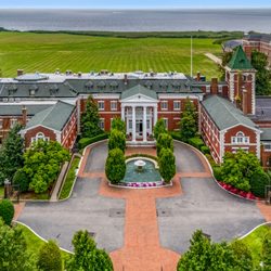 Bourne Mansion - From above, the mansion's historic architecture and sprawling grounds come to life in breathtaking detail.